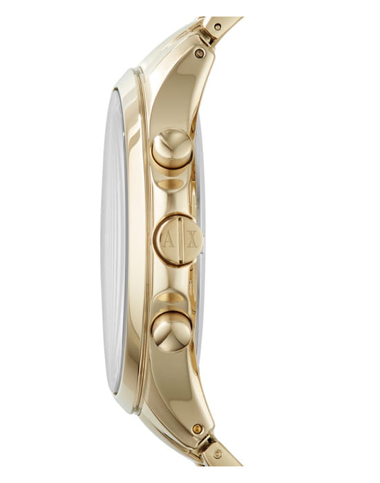 Armani Exchange Armani Exchange Drexler  AX2137,  италия мужские часы на браслете сталь с ip покрытием боковой вид